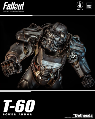 Threezero Fallout T-60 Power Armor 1/6 scale Collection Action