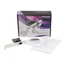 SYBA Realtek RTL8111 chipset Single Port Gigabit Ethernet PCI-e x1 Network Card