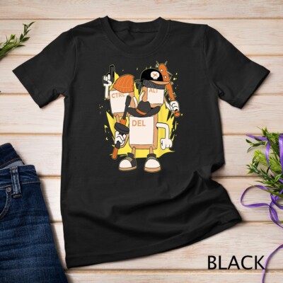 Funny Computer Programmer Control Alt Delete PC CPU Program Unisex T-shirt