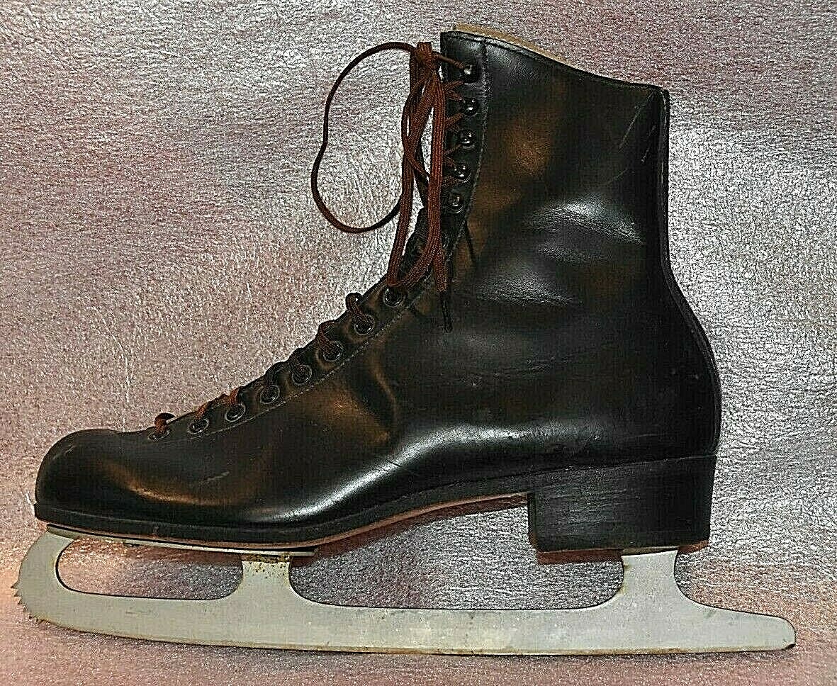 Pair Of Black Ice Skates