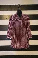 Attention Women’s ¾ Sleeve Blouse Multicolor Missy Size L Large