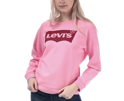 Relaxed Graphic Batwing Crew Sweatshirt 