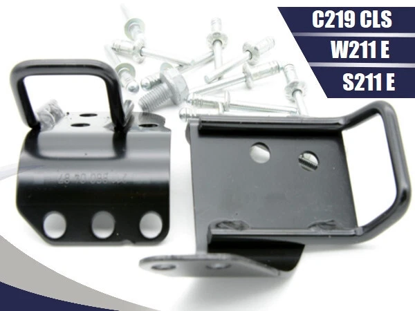 ISOFIX Enfant Sécurité Siège DROIT Fixation Loquet Support Pour MERCEDES W211 E - Photo 1/3