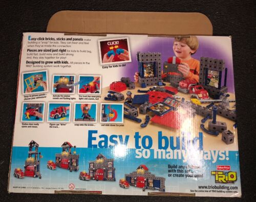 Fisher Price Trio Lights & Sounds Fire Station - Picture 4 of 4