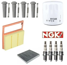 Tune Up Kit w/ NGK "Platinum" POWER for 13-18 Ford C-MAX Fusion