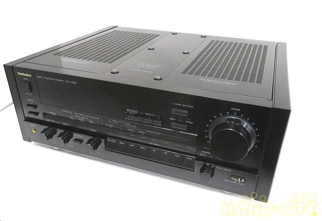 TECHNICS Integrated Amplifier SU-V100D AC100V Working TECHNICS Integrated Amplifier SU-V100D AC100V Working