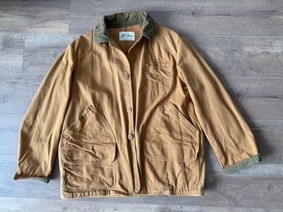 Vintage 1970s LL Bean Script Hunting Chore Jacket Made in USA | eBay