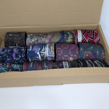 Vintage Ties Lot Of 12 Various Brands, Patterns, Sizes
