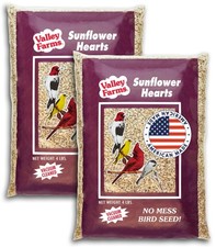 Valley Farms Whole Sunflower Hearts for Birds 4 LB 2-Pack 4 Pound (Pack of 2)  7.14 per gallon