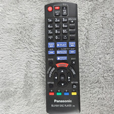 OEM Panasonic Remote Control for Blu-Ray Disc Player IR6 - Black