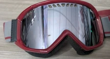 Smith Scope Pro Snow Sport Snow/Sky Goggles Red Frame Smoke Lens