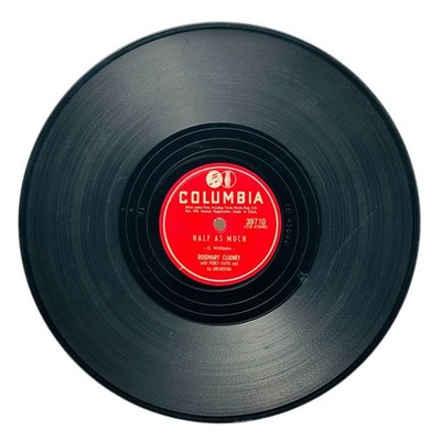 Rosemary Clooney Half As Much 10 Inch Shellac 78 RPM Columbia Records 39710 VG
