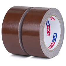Colored Duct Tape, 2 Rolls Heavy Duty Dark Brown Duct Tape 9 Mil X 2 Inch X 25 Y