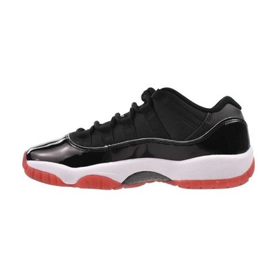 Jordan 11 Retro Low (GS) Big Kids' Shoes Black/Varsity Red-White