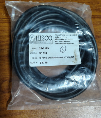 HISCO S1748 O-RING COVER / ROTOR HT3 BUNA