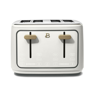 Beautiful 4-Slice Toaster with Touch-Activated Display - No Tariffs