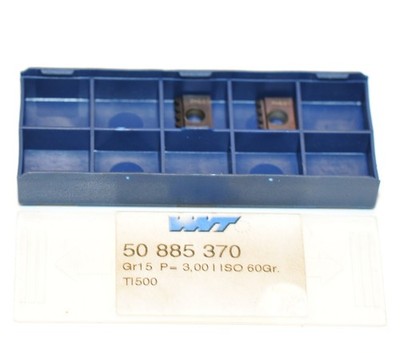 WNT 50885370 Gewindefräsplatte Innen 3,0 ISO WSP Indexable Insert  RHV41263