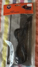 Lionel 6-82043  6'' Power Cable Extension NOS.  Priced at half off retail