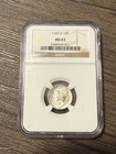 1943-S Mercury Dime 10C NGC MS63