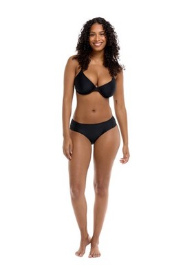 Standard Smoothies Nuevo Contempo Solid Full-Coverage Bikini Bottoms for Wome...