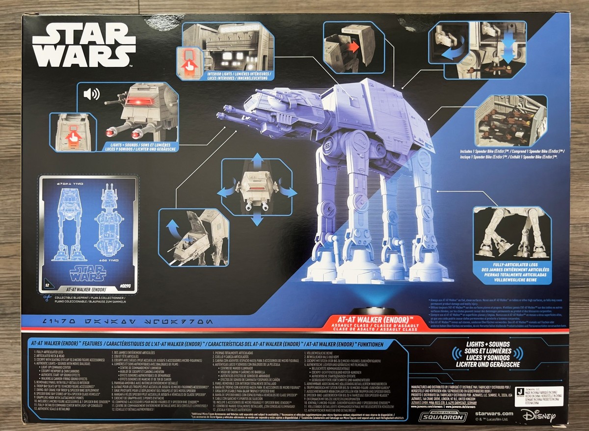 Star Wars Micro Galaxy Squadron AT-AT Walker Endor Amazon