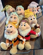 Disney Store Seven Dwarfs 12  Plush Dolls Set...