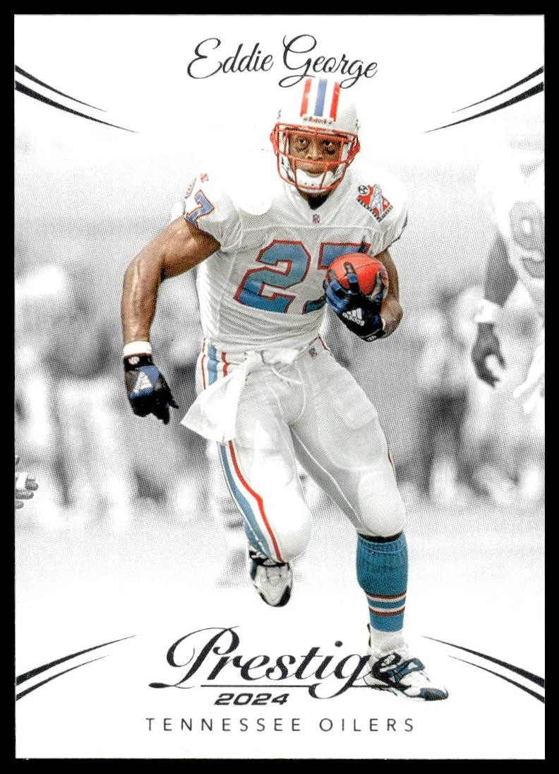 Eddie George trading card