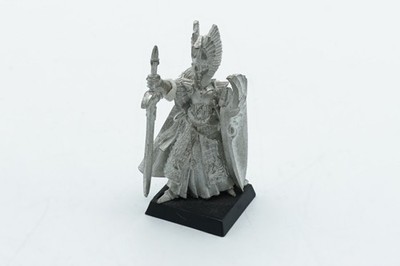 Warhammer Fantasy Battle Hochelfen edel mit Schwert und Schild Metall Miniatur