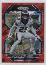 2021 Panini Prizm Red Ice Prizm Avonte Maddox #225 1c3k