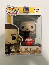 Funko Pop Golden State Warriors Stephen Curry Trophy 157 FugitiveToys Protector