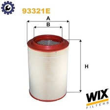 AIR FILTER 93321E FOR IVECO F3BE0681C 12.9L F3BE0681E/F3BE0681A 12.9L 6cyl