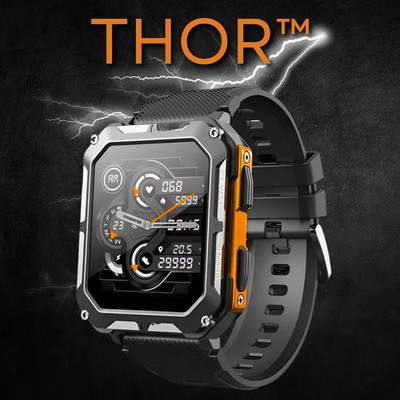 Die stabilste Smartwatch Njordgear North511 Stahlgear Thor Handwerker Uhr B-WARE