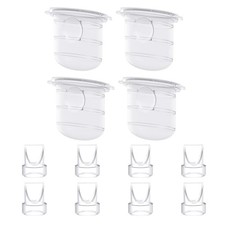12 Pack Pump Replacement Parts, 8PCS Duckbill Valves 4PCS Silicone Diaphragm ...