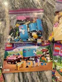 LEGO Friends 4 Sets HORSE Theme (41039,3186,3188,3189)