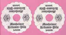 Pilsdeckchen Tropfdeckchen Monheimer am Rhein  2x