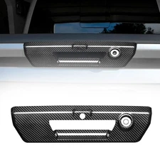 Tailgate Door Handle Decor Cover Trim For Ford Raptor F150 F250 2021-2025 Carbon