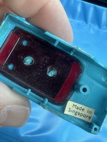 VTG Aurora AFX Baby Blue '57 Chevy Nomad Wagon Gasser HO Slot Car Body READ - Picture 9 of 14
