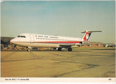 DAN-AIR - BAC 1-11 SERIES 500 - TRAVEL -67976-