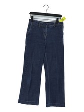 Next Women's Jeans UK 8 Blue Cotton with Elastane Straight