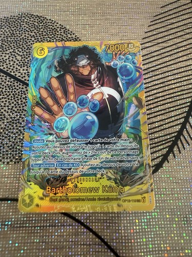 Coffret Ultraboost One Piece 12 – Bartholomew Kuma 119 Secrète + 9 Cartes – Français