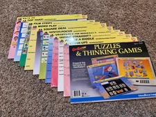 Geo Safari VINTAGE PUZZLES AND THINKING GAMES Cards Set EI-8714