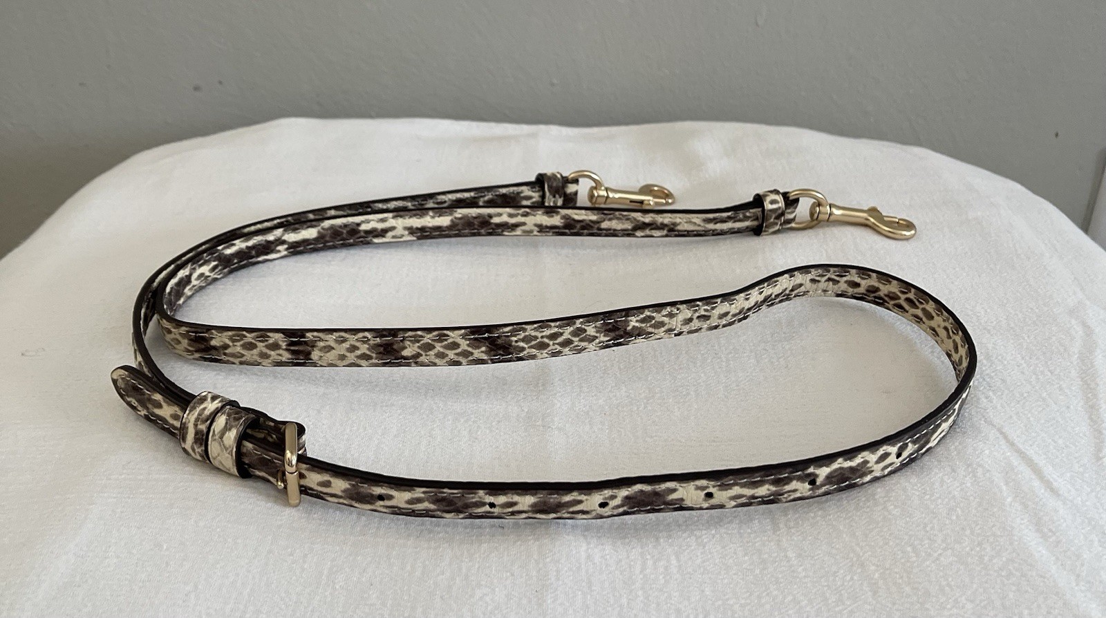 Coach Emma Python Embossed Crossbody Shoulder Bag… - image 6