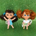 Vintage 1960s Mattel Liddle Kiddle Millie Middle & Trikey Triddle - 2 doll lot