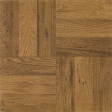 PowerSellerUSA Tivoli Autoadhesivo 45 PIEZAS Azulejo Vinilo 3 Dedos Medio Roble Parquet