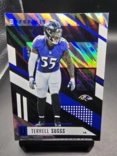 2017 Panini Unparalleled Terrell Suggs #33 Mega Moon Lava