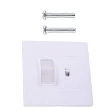 White PIR Motion Sensor Wall Switch AC100-240V for Downlights & Ceiling Lights
