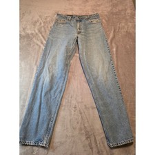 Levi 550 Jeans Mens 36x33 Blue Relaxed Fit Tapered Leg Made in USA Denim