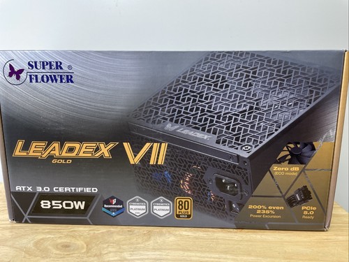 Super Flower Leadex VII XG 850W 80+ Gold, Cybenetics Platinum, Full Modular,