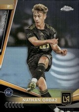 2024 Topps Chrome MLS Nathan Ordaz 199 RC Los Angeles FC