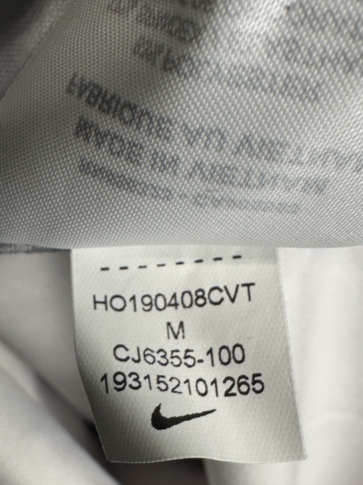 Nike Python Snakeskin Grey White Zip Long Sleeve … - image 7